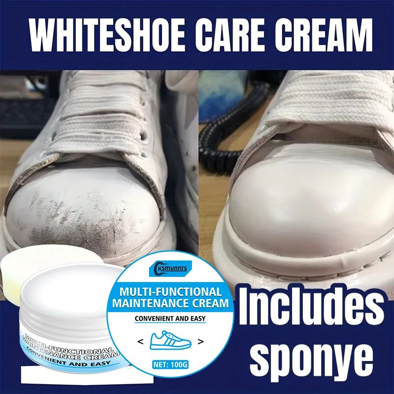 Sneaker Care White - Fasilawei Premium White Shoe Care Cream