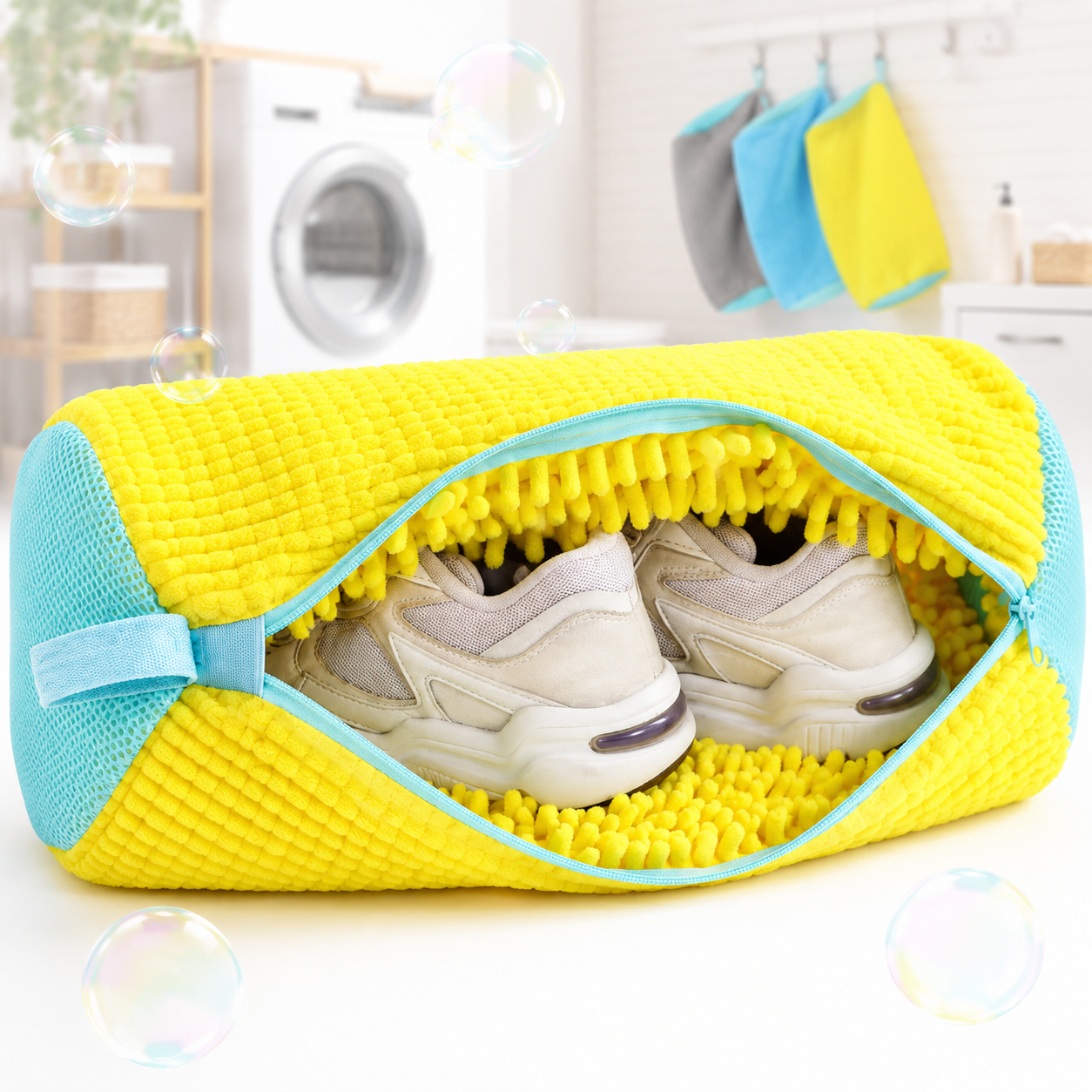 Sneaker Care Laundry - Machine Wash Shoe Laundry Bag Padded