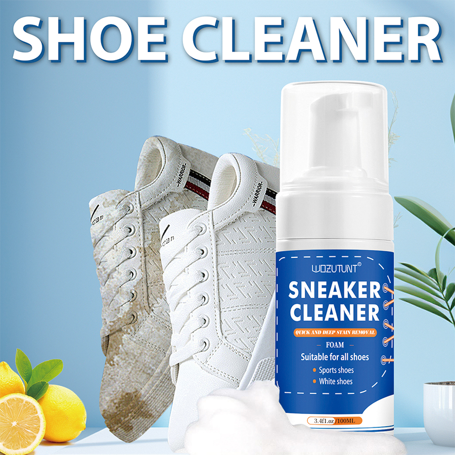 Sneaker Care White - 100ml White Shoe Cleaner No-wash Dry