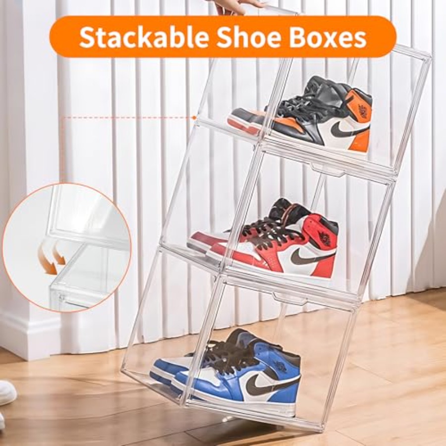 Pack Clear Acrylic Sneaker Sho - Shoe Box Display recensione e prezzo