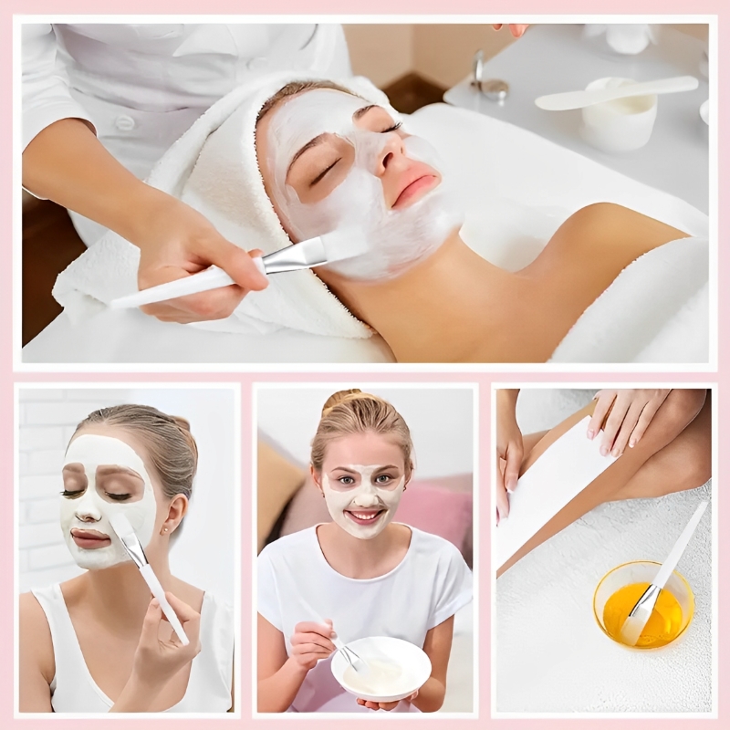 12pcs/set Facial Mask Brushes  - Brush Bristle Set recensione e prezzo