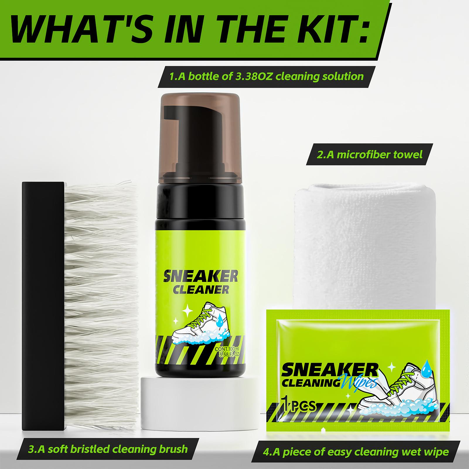 Sneaker Cleaner 4 Pieces 100ml - Sneaker Care For Canvas Fabrics recensione e prezzo