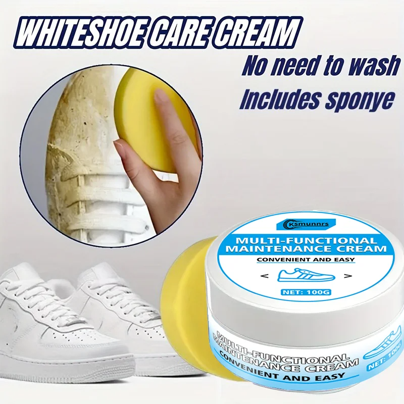 White shoe polish cream with s - Sneaker Care White recensione e prezzo