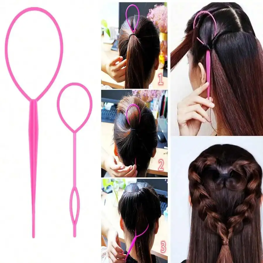8Pcs Pink Hair Styling Set Wit - Brush Bristle Set recensione e prezzo