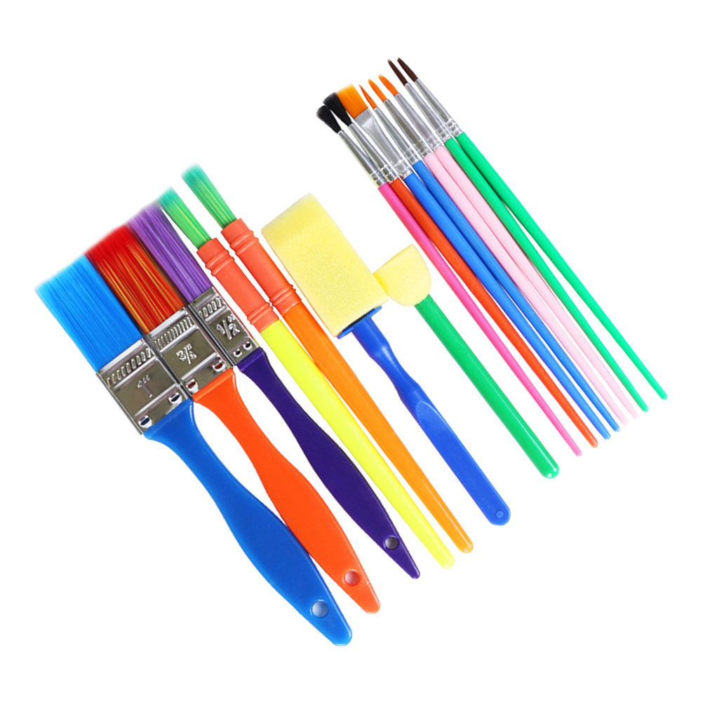 15Pcs Sponge Painting Brushes  - Brush Bristle Set recensione e prezzo