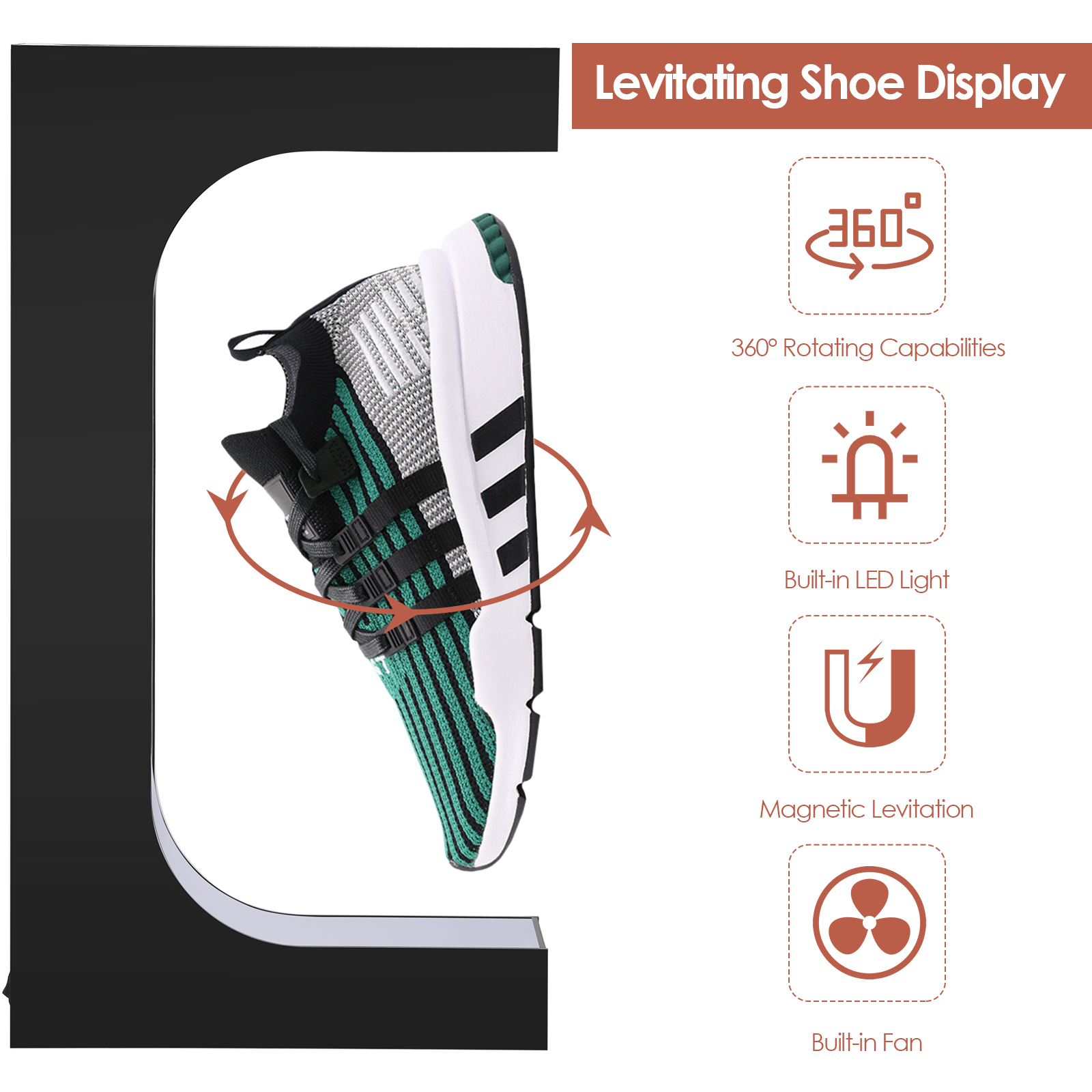 Floating Shoe Display Magnetic - Shoe Box Display recensione e prezzo