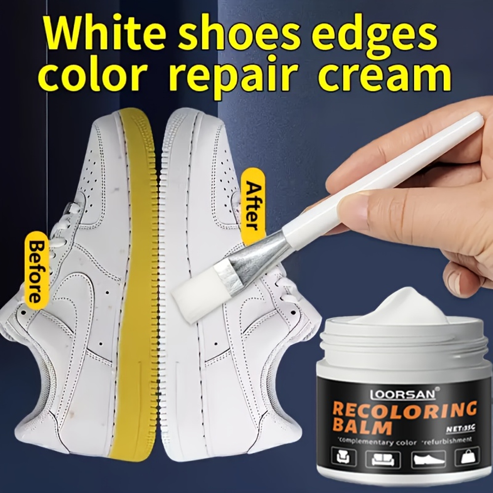 LOORSAN New White Shoe Edge Re - Sneaker Care Cleaning Kit recensione e prezzo