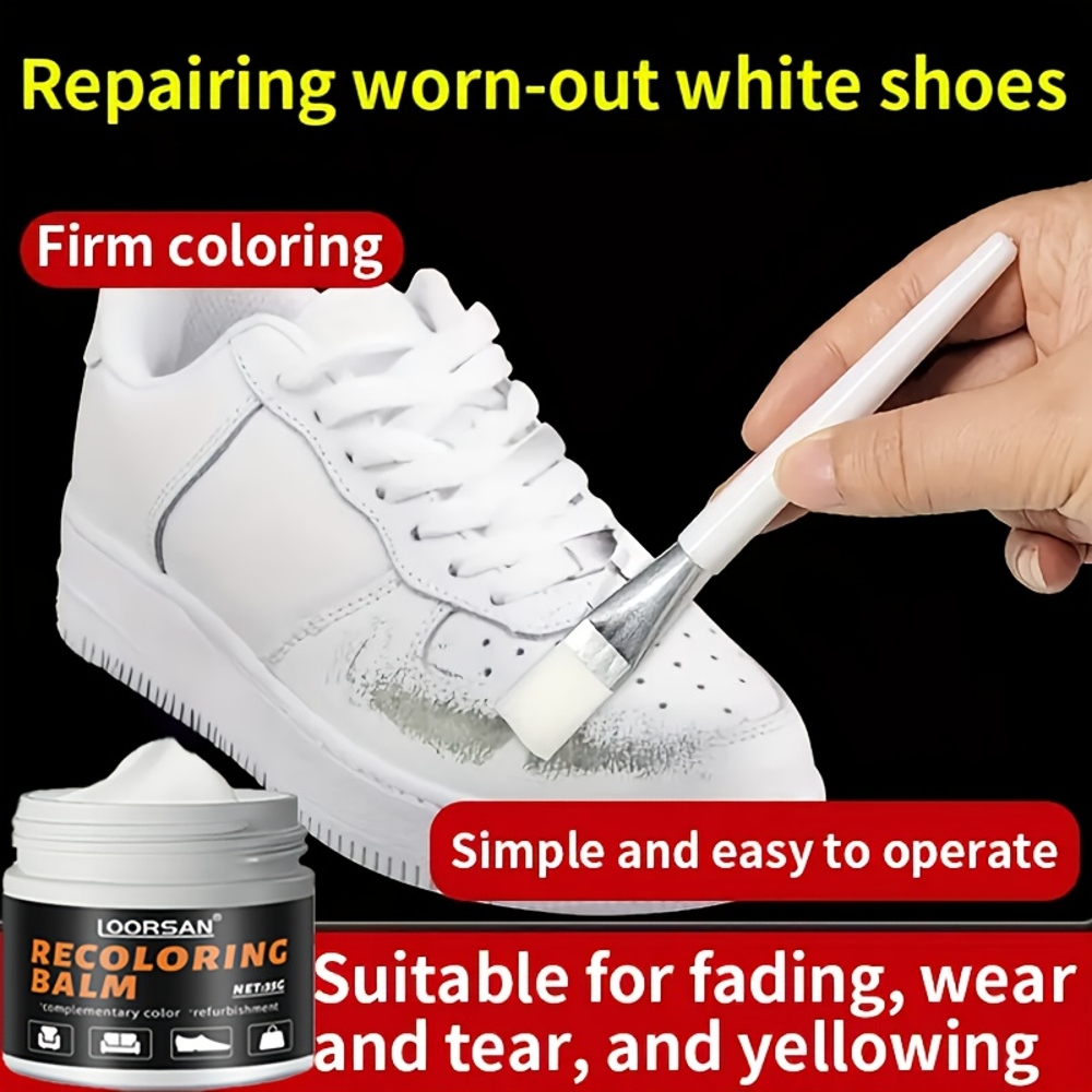 LOORSAN New White Shoe Edge Re - Sneaker Care Cleaning Kit recensione e prezzo