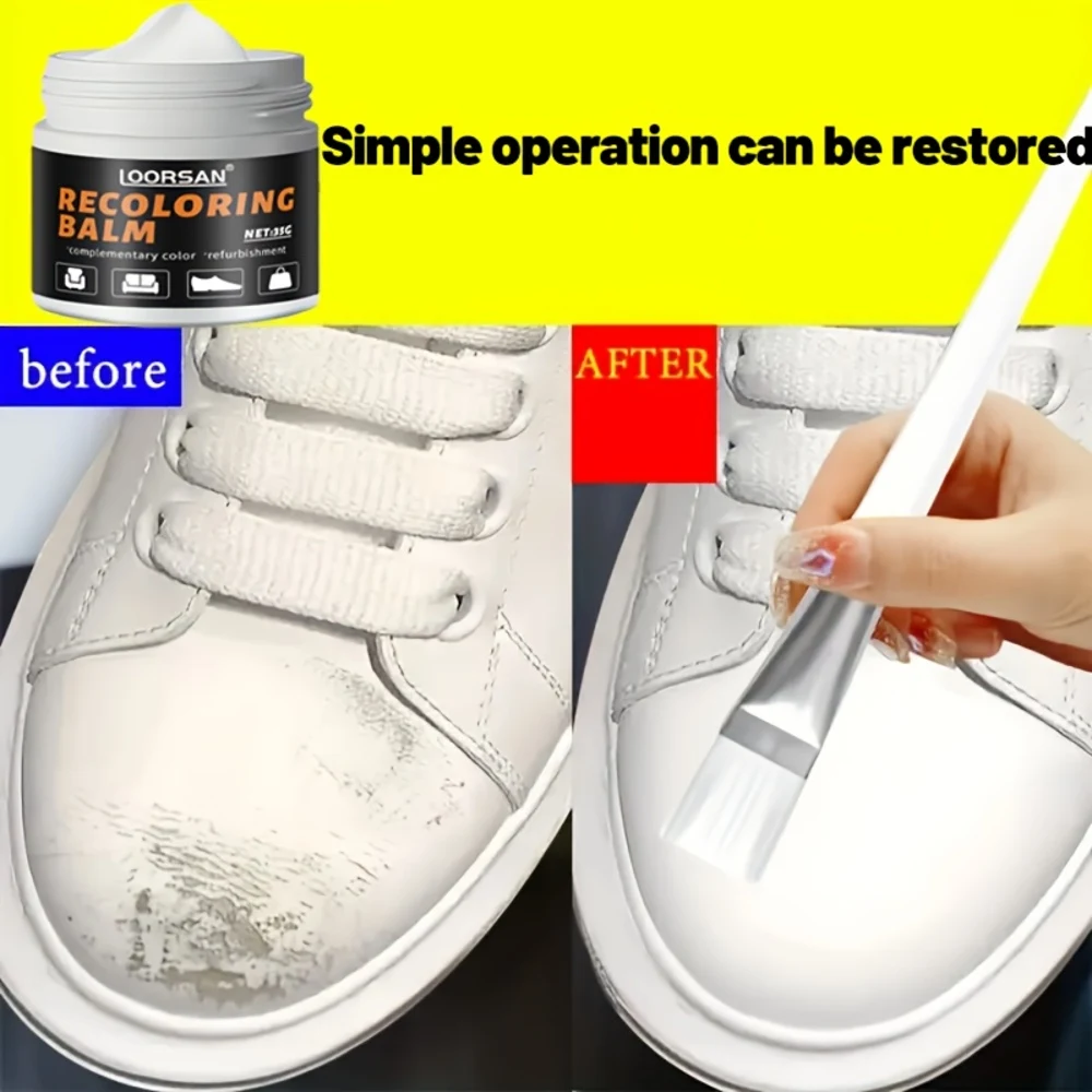 LOORSAN New White Shoe Edge Re - Sneaker Care Cleaning Kit recensione e prezzo