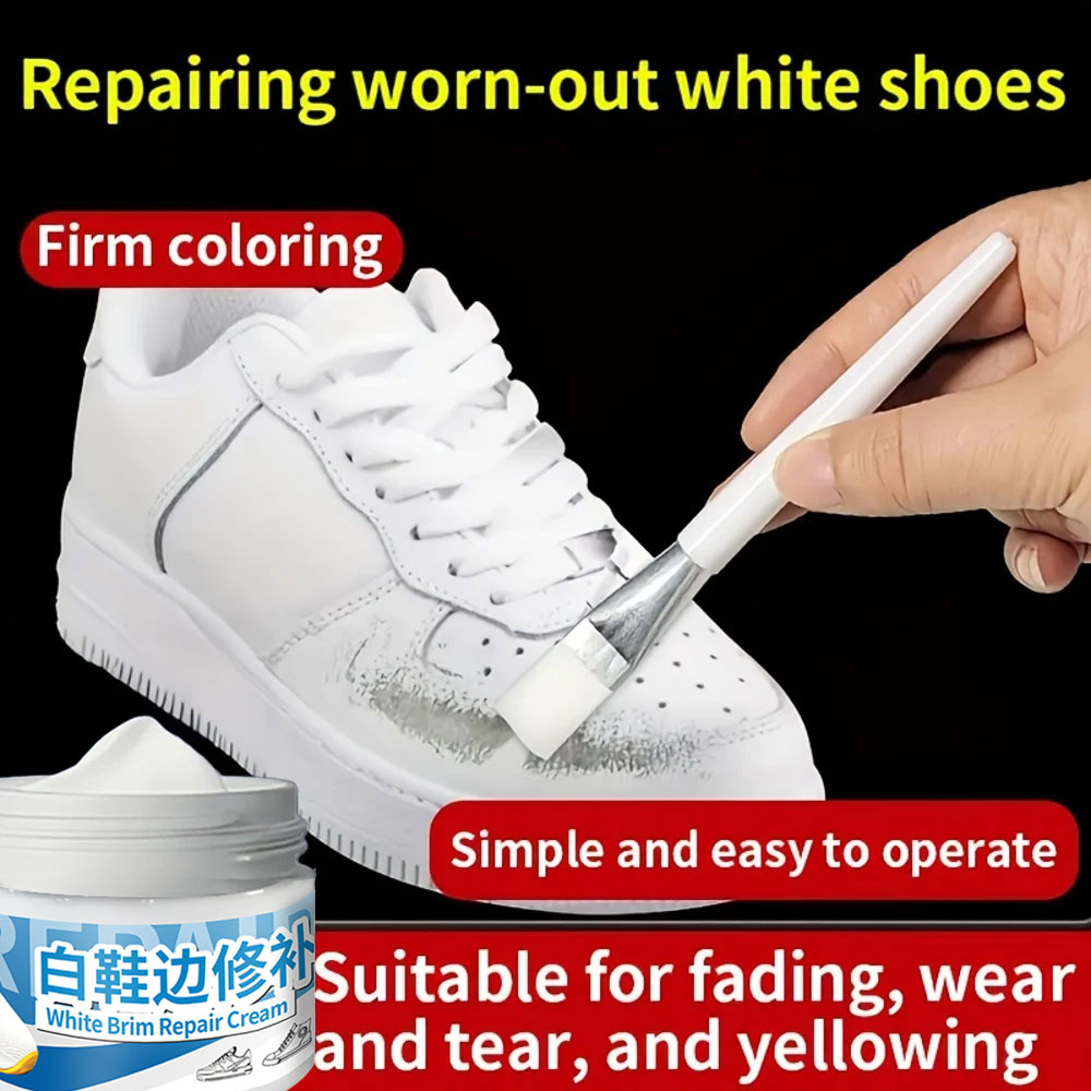 New White Shoe Edge Restorer 5 - White Sneaker Care Kit recensione e prezzo