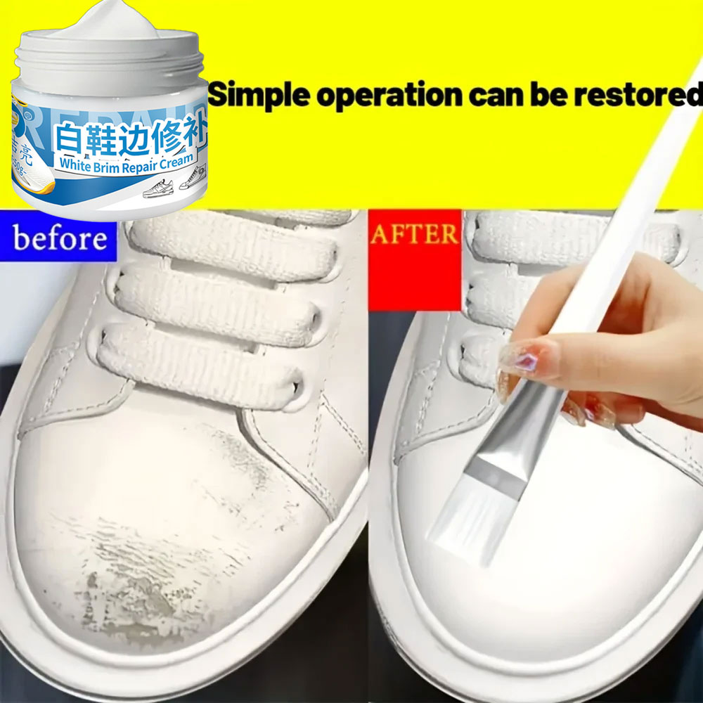 New White Shoe Edge Restorer 5 - White Sneaker Care Kit recensione e prezzo