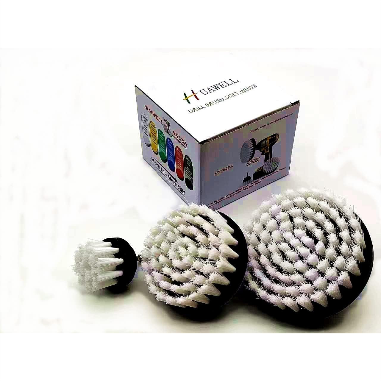 Drill Brush Set 3 Pack Soft Wh - Brush Bristle Set recensione e prezzo