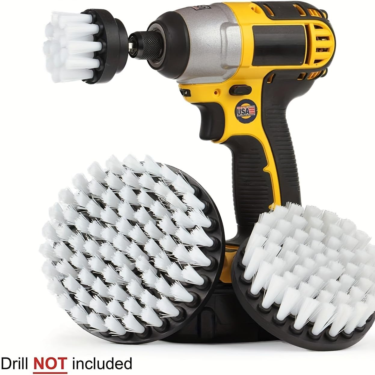 Drill Brush Set 3 Pack Soft Wh - Brush Bristle Set recensione e prezzo