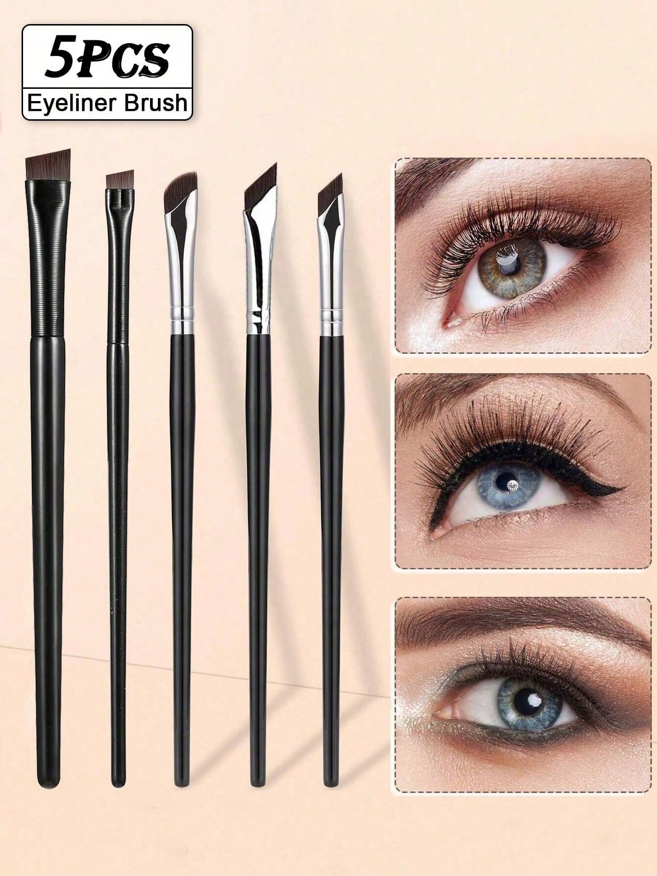 5/7-Piece Precision Eye Makeup - Brush Bristle Set recensione e prezzo