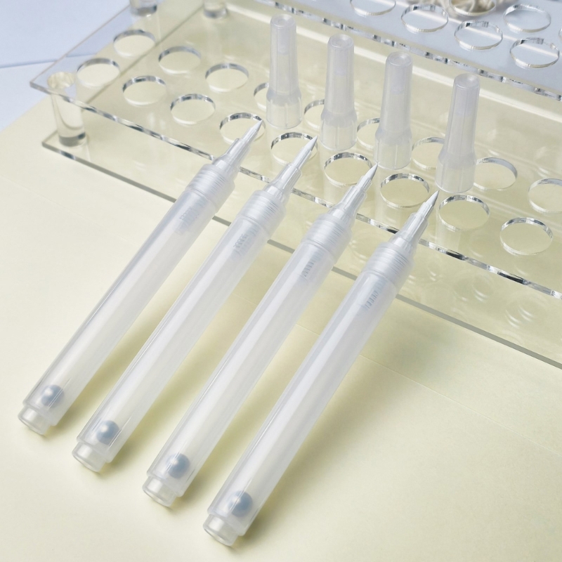 6Pcs Clear Empty Brush Pen Ref - Midsole Marker Paint recensione e prezzo