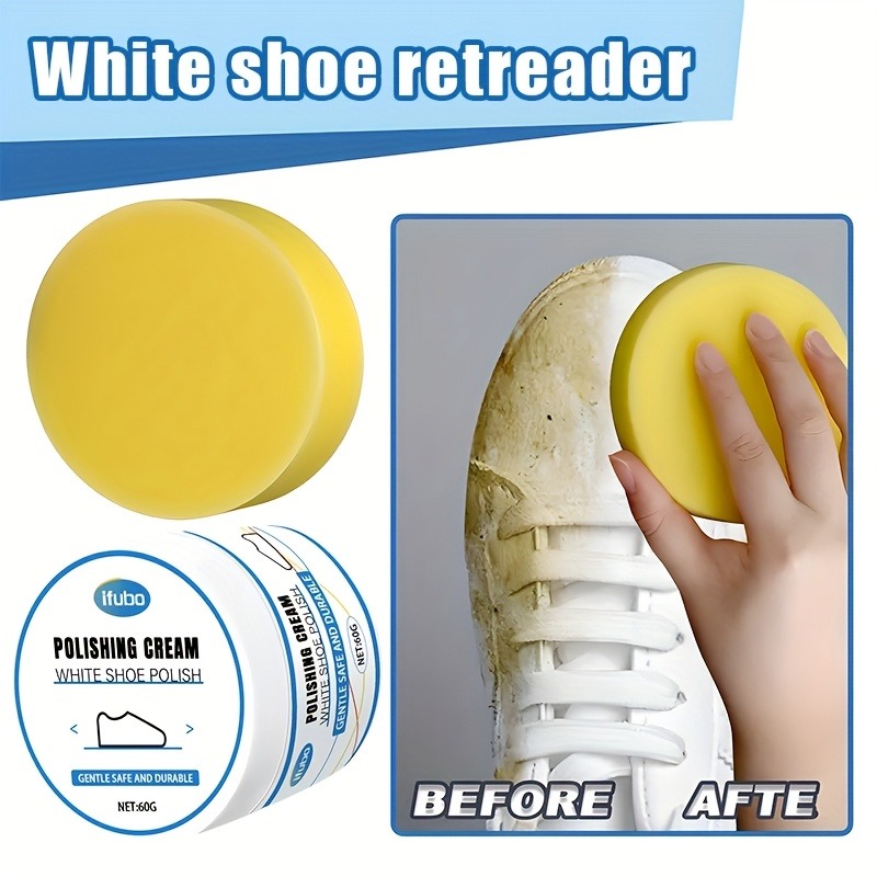 IFUBO White Shoe Cream: Fast-E - White Sneaker Care Kit recensione e prezzo
