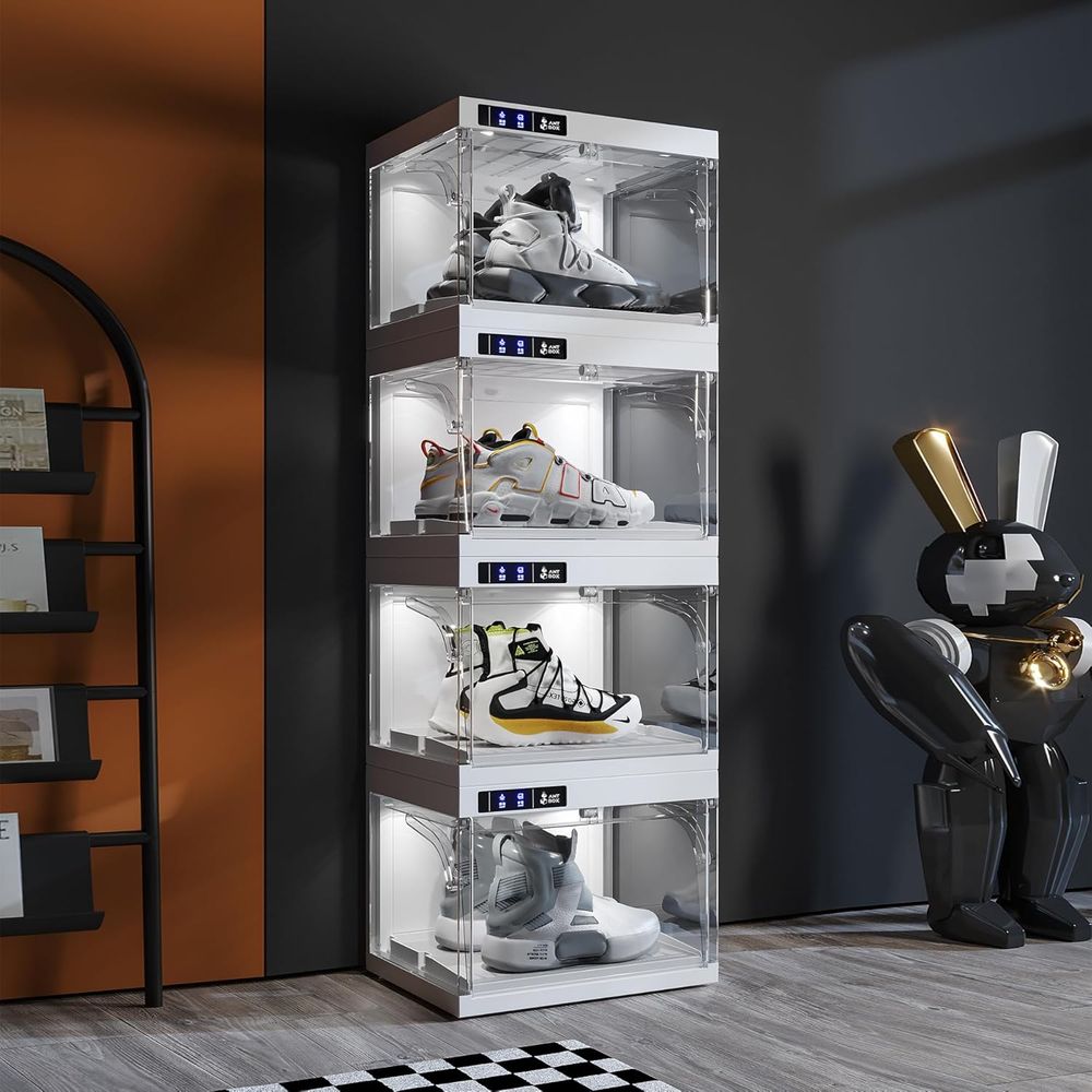 Smart LED Shoe Organizer, Clea - Shoe Box Display recensione e prezzo