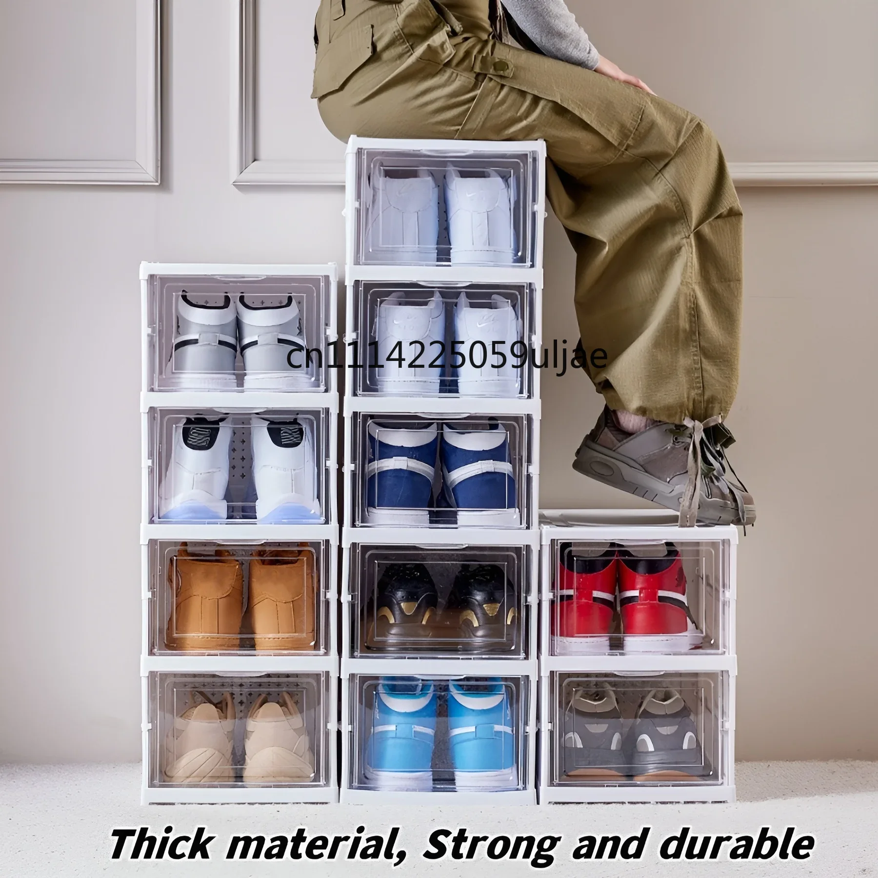 6 Layers Shoes Box Foldable Tr - Shoe Box Display recensione e prezzo