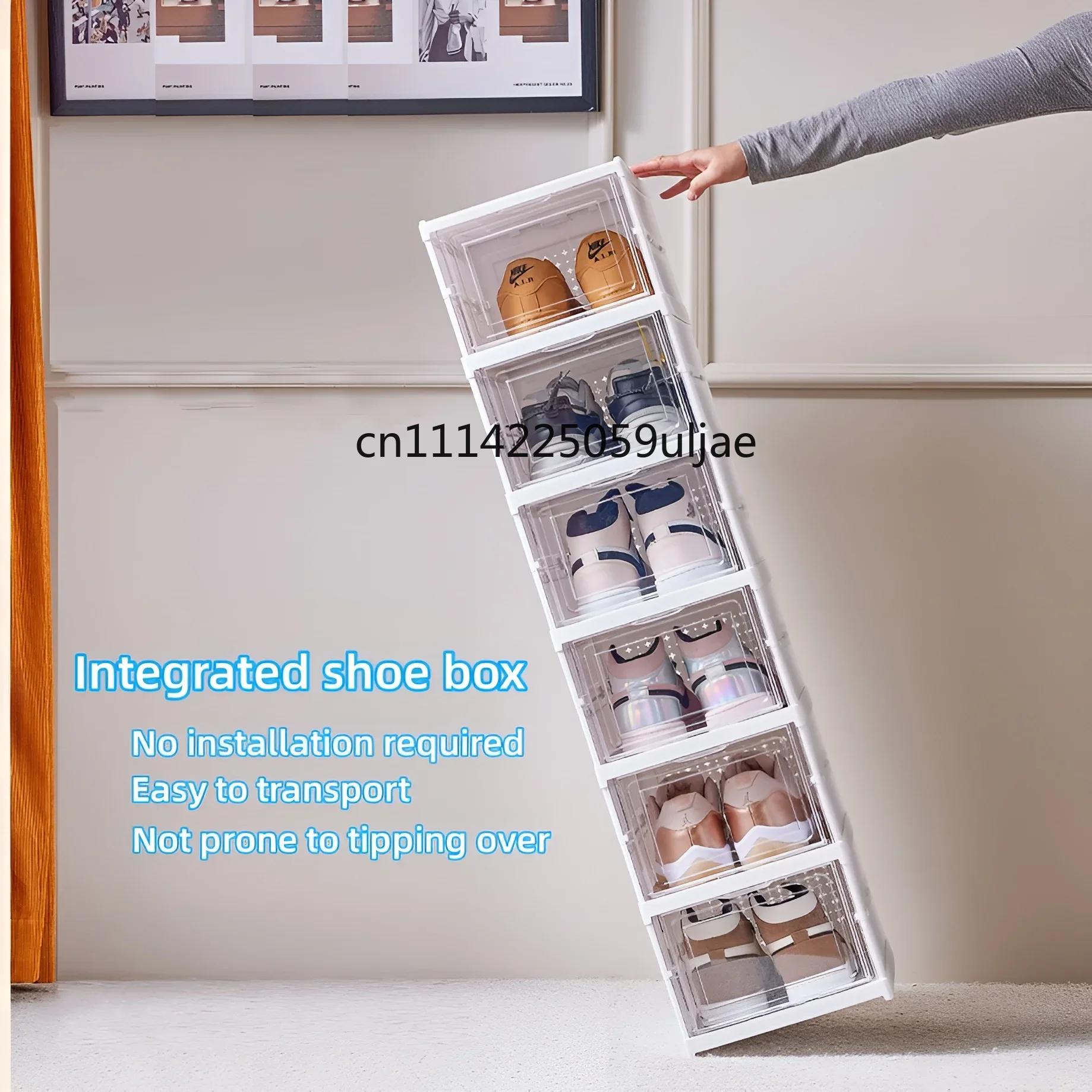 6 Layers Shoes Box Foldable Tr - Shoe Box Display recensione e prezzo
