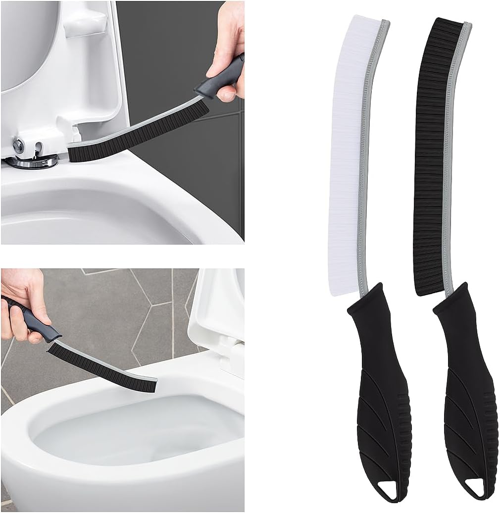 2-Pack Toilet Brush Set, Hard  - Brush Bristle Set recensione e prezzo