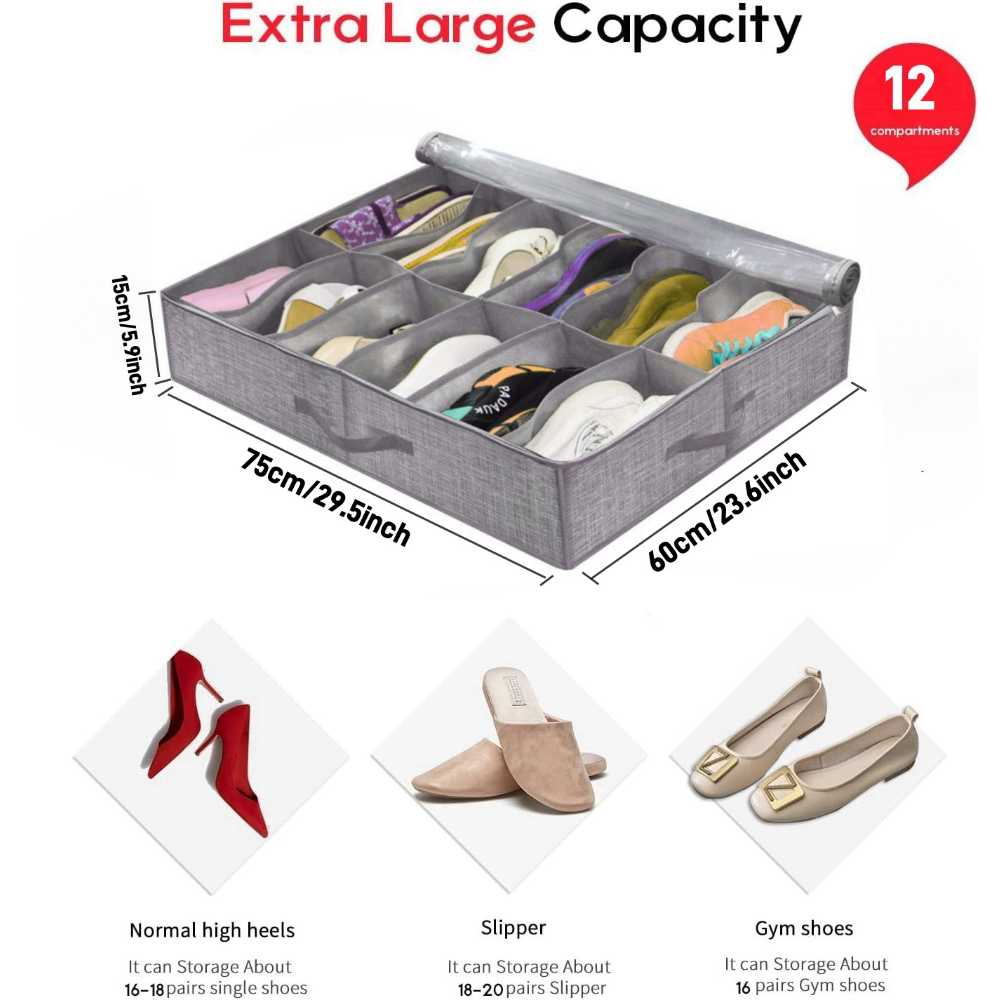 Shoe Storage Organizer box for - Shoe Box Display recensione e prezzo