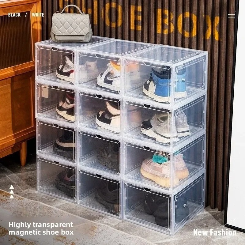 Clear Acrylic Shoe Storage Box - Shoe Box Display recensione e prezzo