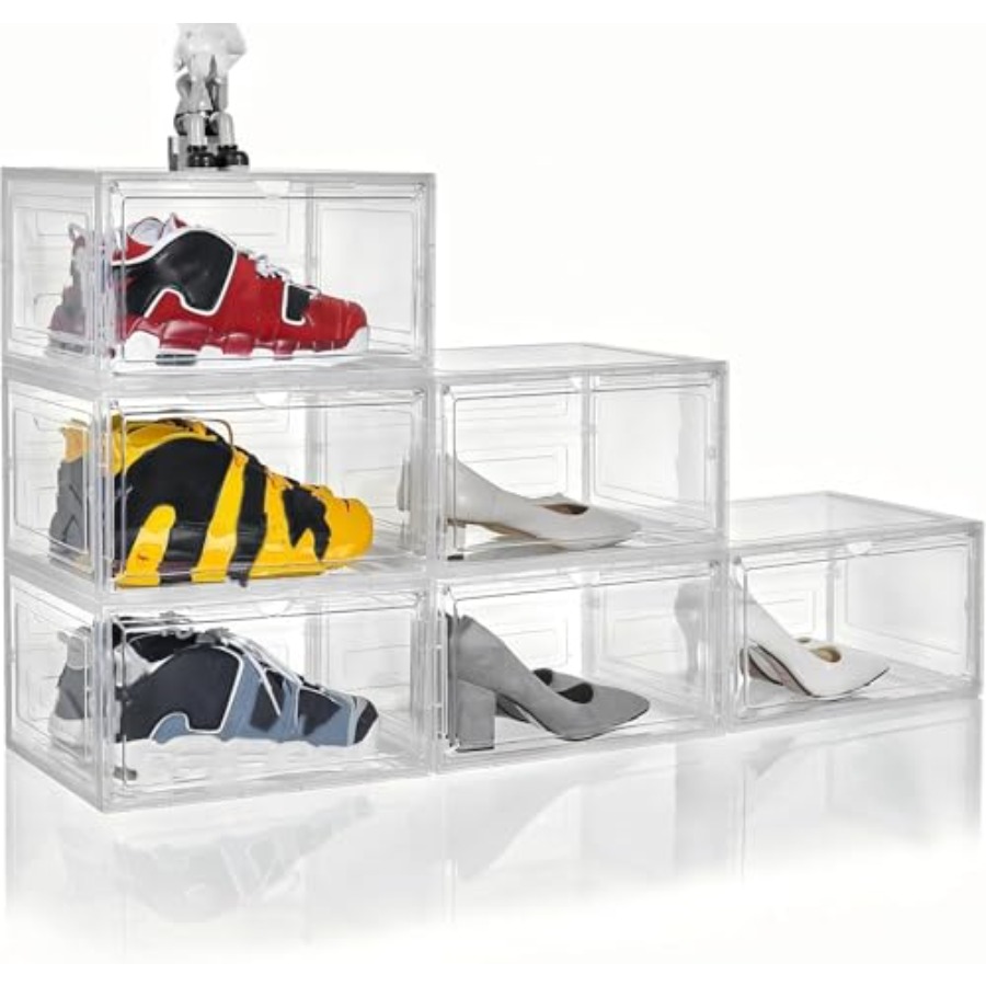Shoe Box Plastic Stackable Upg - Shoe Box Display recensione e prezzo