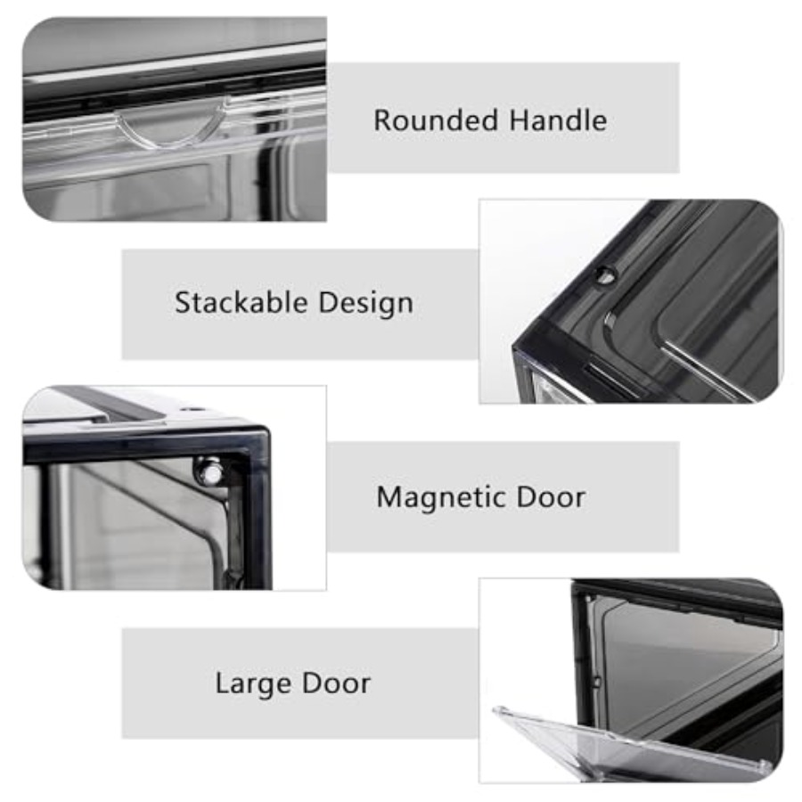 Shoe Box Plastic Stackable Upg - Shoe Box Display recensione e prezzo