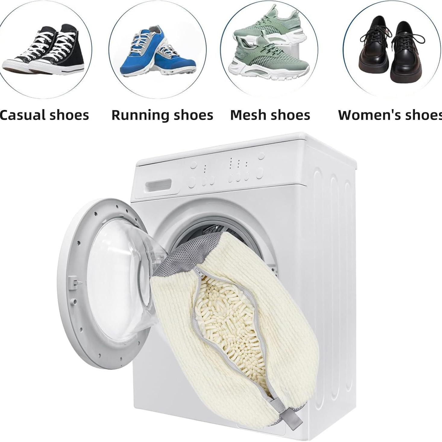 1/2pcs washing shoe bag Shoe W - Sneaker Care Cleaning Kit recensione e prezzo