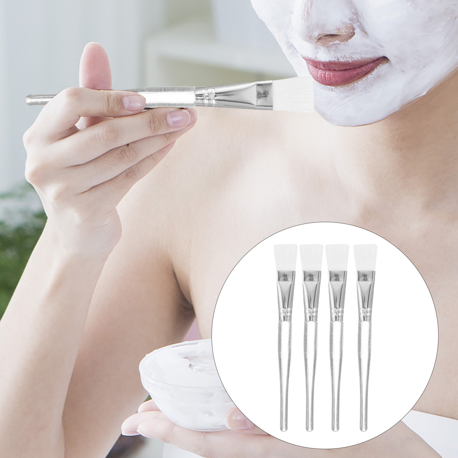 5Pcs Facial Mask Brush Applica - Brush Bristle Set recensione e prezzo