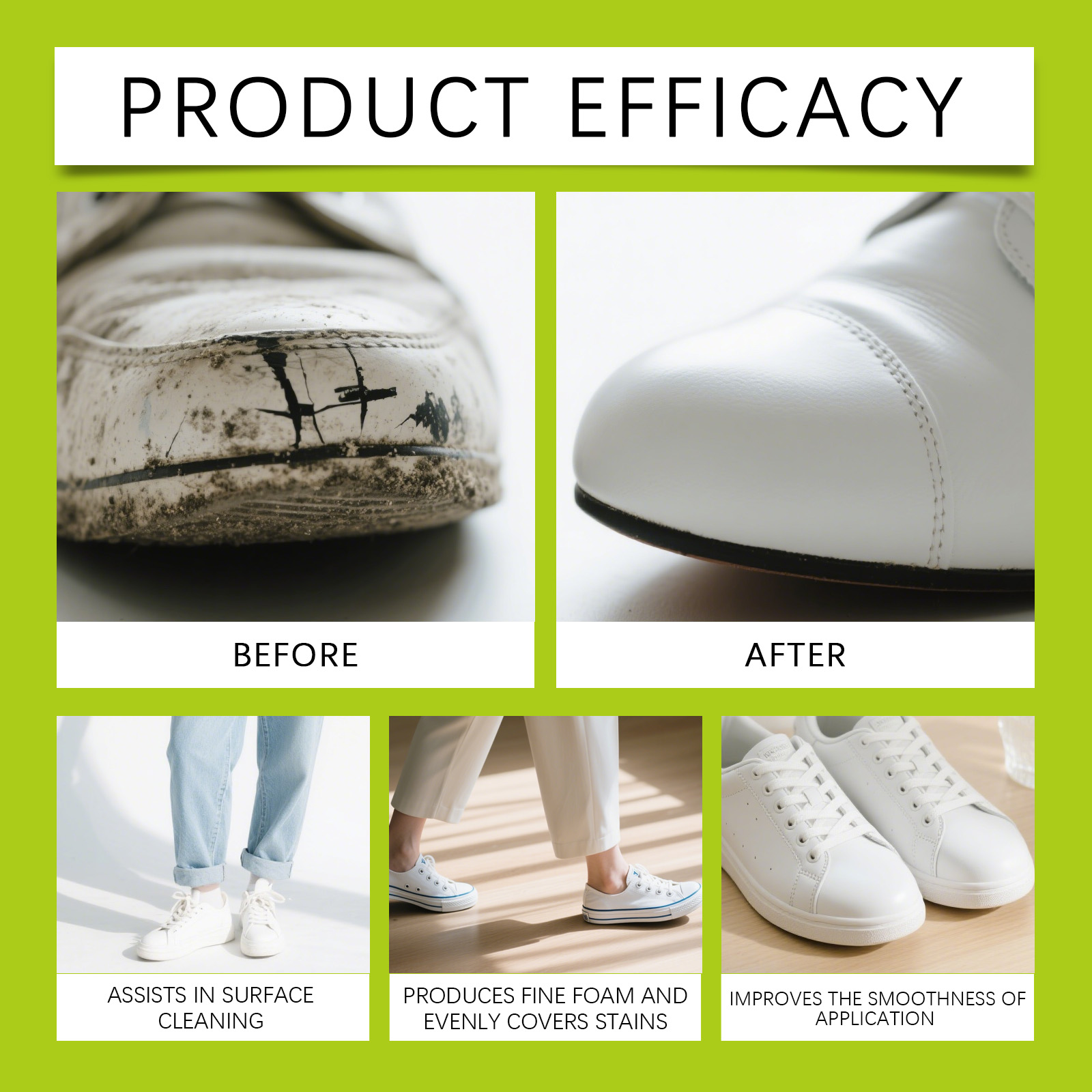White Shoe Cleaner Sneaker Cle - Sneaker Care Cleaning Kit recensione e prezzo