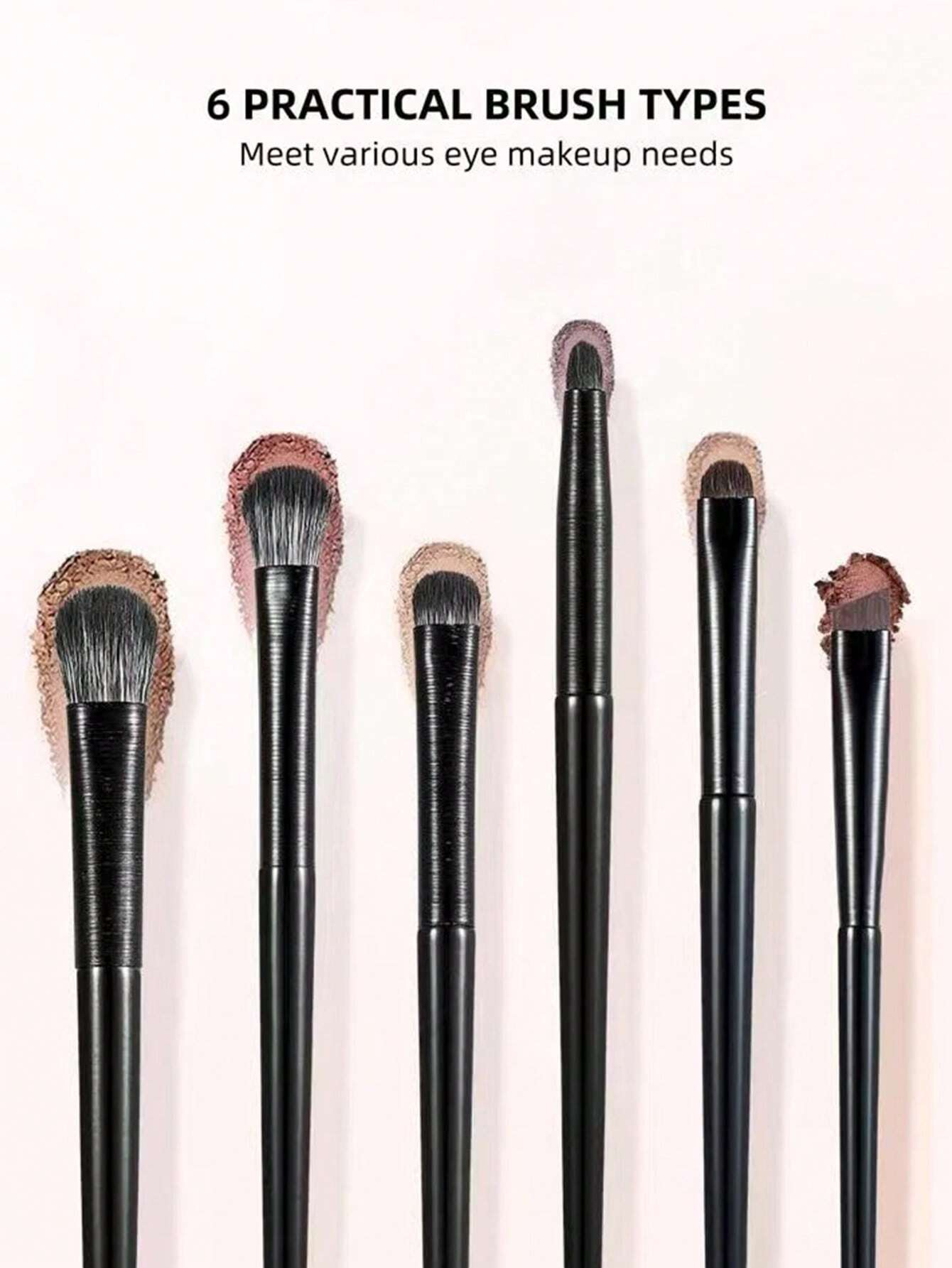 8pcs Champagne Gold Eyeshadow  - Brush Bristle Set recensione e prezzo