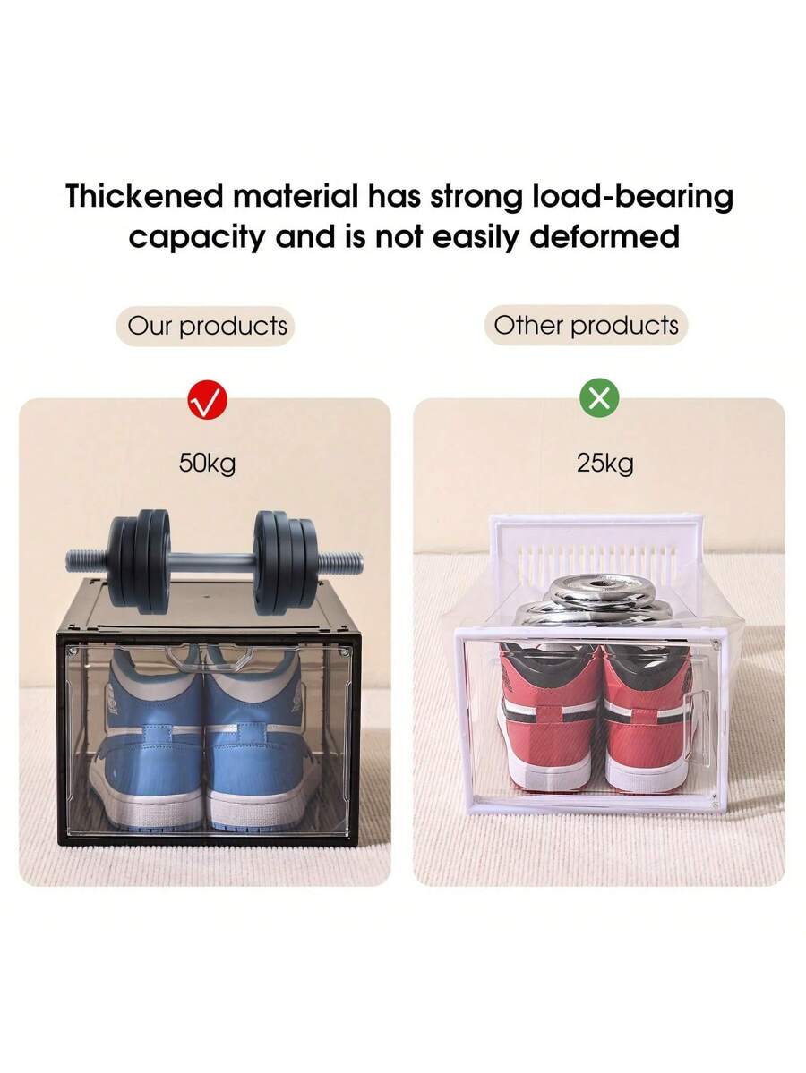 Stackable Transparent Shoe Sto - Shoe Box Display recensione e prezzo
