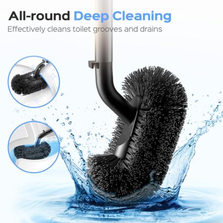 Toilet Plunger and Brush Set:  - Brush Bristle Set recensione e prezzo