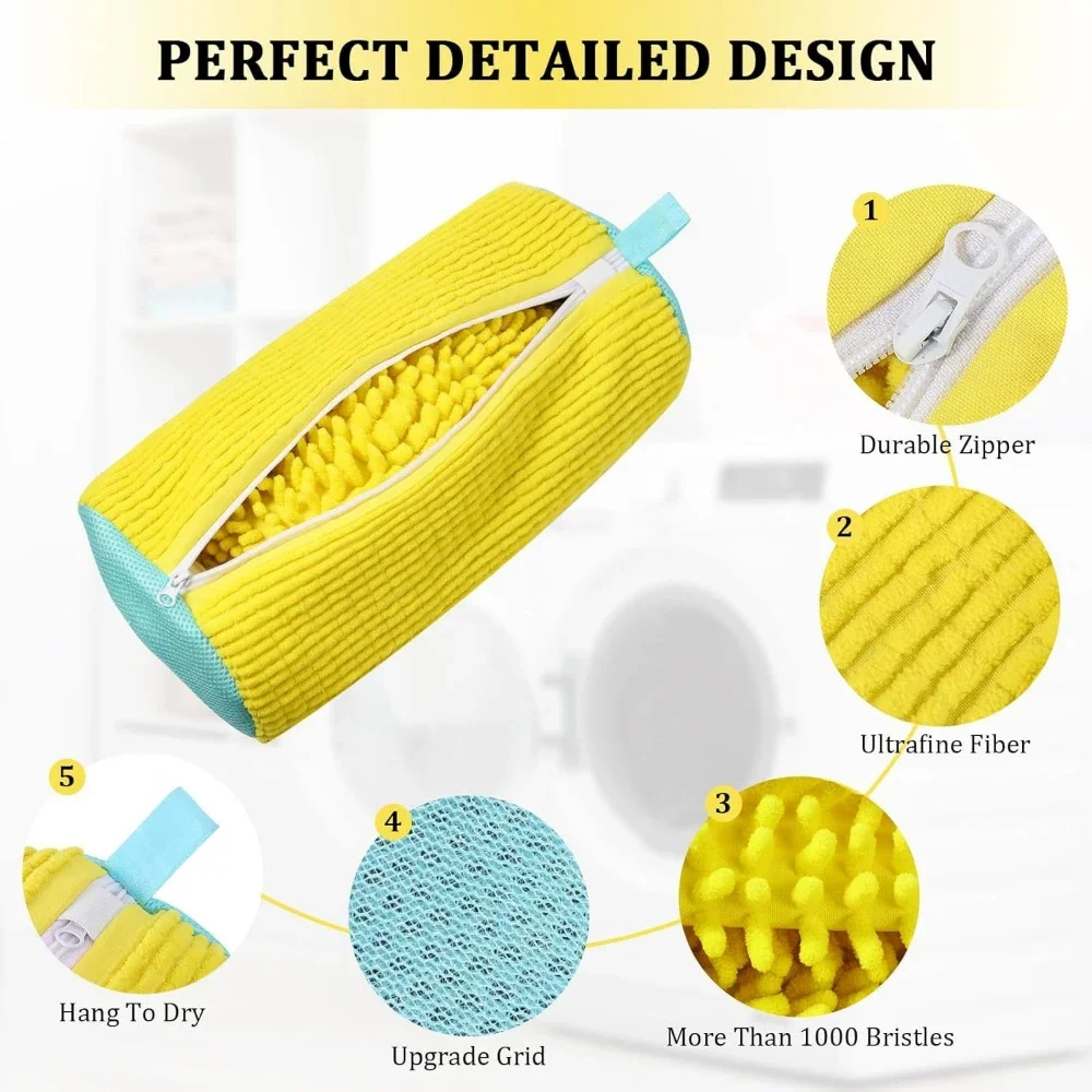 1/4PCS Shoe Washing Bag Washin - Sneaker Care Cleaning Kit recensione e prezzo